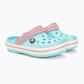 Детски джапанки Crocs Crocband Clog ice blue/white 5