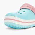 Детски джапанки Crocs Crocband Clog ice blue/white 9