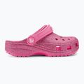 Детски джапанки Crocs Classic Glitter Clog pink lemonade 3