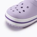 Детски чехли Crocs Crocband Clog lavender/neon 8