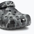 Crocs Classic Printed Camo Clog slate grey/multi джапанки 8