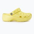 Дамски джапанки Crocs Classic Platform Clog banana 4