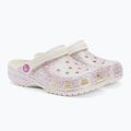 Crocs Classic Glitter Clog детски джапанки bianco sporco 5