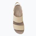 Дамски сандали Crocs Brooklyn Met Low Wedge metal champagne 6