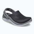 Детски джапанки Crocs LiteRide 360 black/slate grey 9