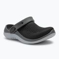 Детски джапанки Crocs LiteRide 360 Clog Kids black/slate grey