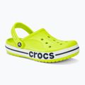 Джапанки Crocs Bayaband Clog lime punch/navy