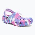 Детски джапанки Crocs Classic Marbled Clog K в цвят 207464-102 2