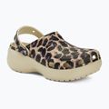 Дамски чехли Crocs Classic Platform Animal Remix bone/leopard 2