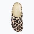 Дамски чехли Crocs Classic Platform Animal Remix bone/leopard 6