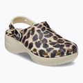 Дамски чехли Crocs Classic Platform Animal Remix bone/leopard 9