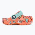 Детски джапанки Crocs Classic Pool Party Clog T orange 207846-83E 3