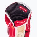 CCM Tacks 4R Pro2 SR хокейни ръкавици червени 4