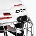 Детска хокейна каска CCM Tacks 70 Combo бяла 4109867 6