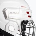 Детска хокейна каска CCM Tacks 70 Combo бяла 4109867 7