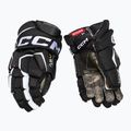 CCM Tacks AS-V Pro SR черно-бели ръкавици за хокей 2