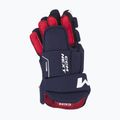 Детски хокейни ръкавици CCM Next JR navy/white 3