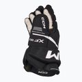 CCM Tacks XF80 SR черни/бели ръкавици за хокей 3