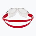 Маска за плуване Aquasphere Vista white/red/clear 4