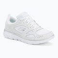 Дамски обувки за обучение SKECHERS Summits Suited white/silver