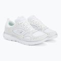 Дамски обувки за обучение SKECHERS Summits Suited white/silver 4