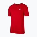 Мъжка тениска Nike Sportswear Club university red/white 4