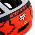 Каска за велосипед FOX Dropframe Pro Dvide оранжева/черна 29396 7