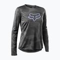 Дамско колоездачно трико FOX Ranger Tru Dri LS сиво 28969