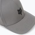 Мъжки Fox Racing Fox Head Tech Flexfit шапка стоманено сив 3