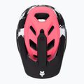 Fox Racing Dropframe Pro Digi Image черна/бяла велосипедна каска 6