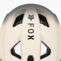 Fox Racing Speedframe Pro Backfade крем каска за велосипед 7