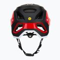 Fox Racing Speedframe Pro Defy флуоресцентна червена каска за велосипед 3