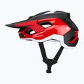 Fox Racing Speedframe Pro Defy флуоресцентна червена каска за велосипед 4