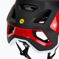 Fox Racing Speedframe Pro Defy флуоресцентна червена каска за велосипед 7