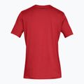 Мъжка тениска Under Armour Boxed Sportstyle червена/оранжева 6