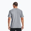 Мъжка тренировъчна тениска Under Armour Sportstyle Left Chest SS steel light heather/black 2