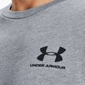 Мъжка тренировъчна тениска Under Armour Sportstyle Left Chest SS steel light heather/black 3