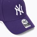 47 Марка MLB New York Yankees MVP бейзболна шапка лилава 3