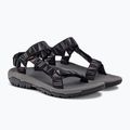 Teva Hurricane XLT2 сиво-черни мъжки сандали за туризъм 1019234 4