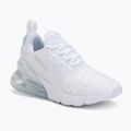 Детски обувки Nike Air Max 270 white/metallic silver/white