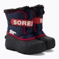 Детски ботуши за трекинг Sorel Snow Commander nocturnal/sail red 4