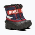 Детски ботуши за сняг Sorel Snow Commander nocturnal/sail red 9