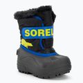 Детски ботуши за сняг Sorel Snow Commander черни/супер сини