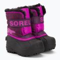 Детски ботуши за сняг Sorel Snow Commander purple dahlia/groovy pink 4