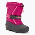 Детски ботуши за сняг Sorel Flurry Dtv deep blush/tropic pink