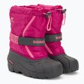 Детски ботуши за сняг Sorel Flurry Dtv deep blush/tropic pink 4