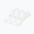 New Balance Flat Knit No Show чорапи 3 чифта бели