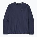 Patagonia P-6 Logo Responsibili classic navy trekking longsleeve за мъже 4