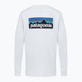 Мъжка блуза с дълъг ръкав Patagonia P-6 Logo Responsibili white 2