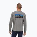 Мъжка блуза с дълъг ръкав Patagonia P-6 Logo Responsibili gravel heather 2